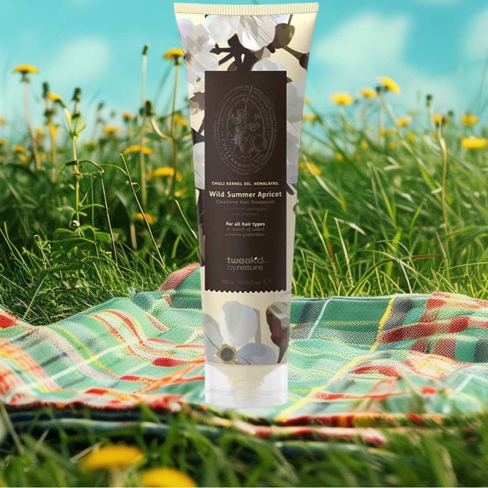 Tweakd by Nature Wild Summer Apricot Cleansing Hair Treatment. 3 fl oz. Sealed.